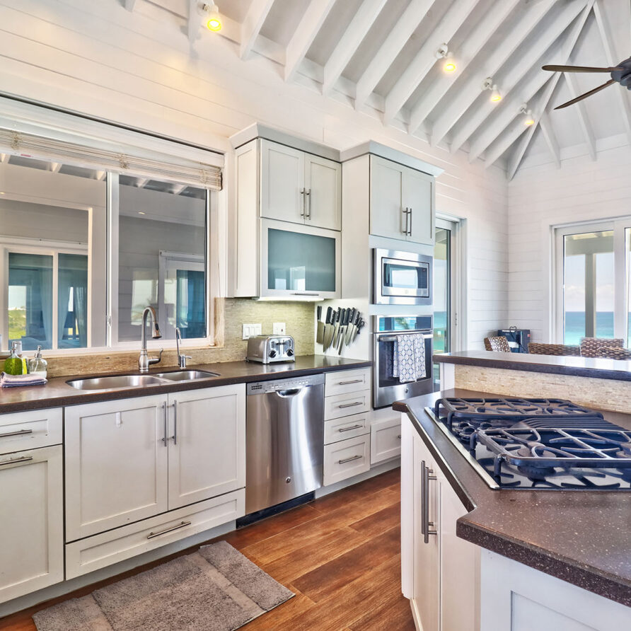 Love Beach - Stainless Steel Appliances In Kitchen