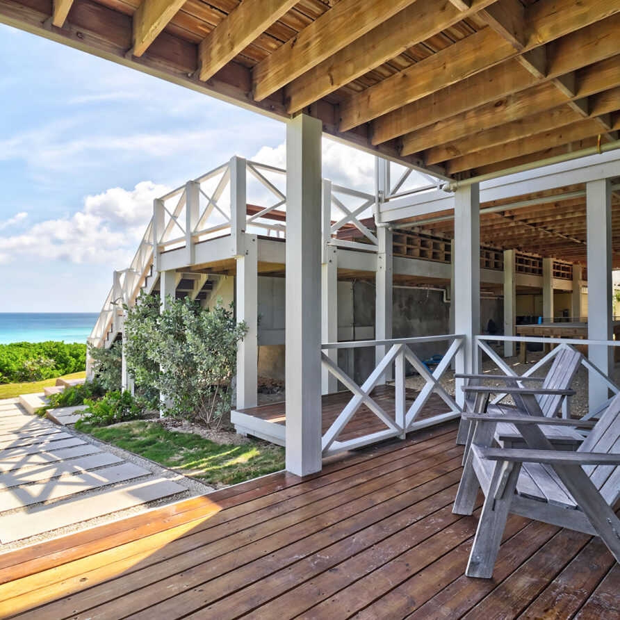 Love Beach - Lower Level Bedroom 3 Outdoor Space